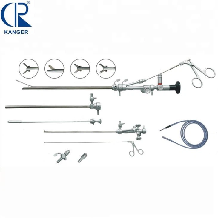 Hysteroscope Set Inspection